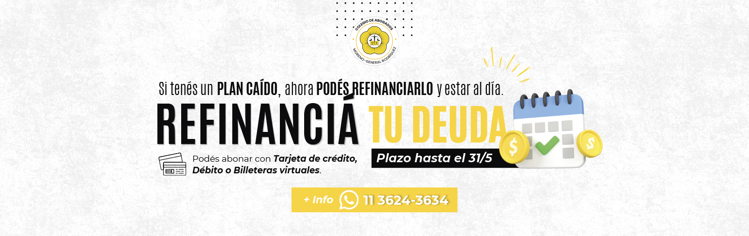 Refinancia tu deuda!